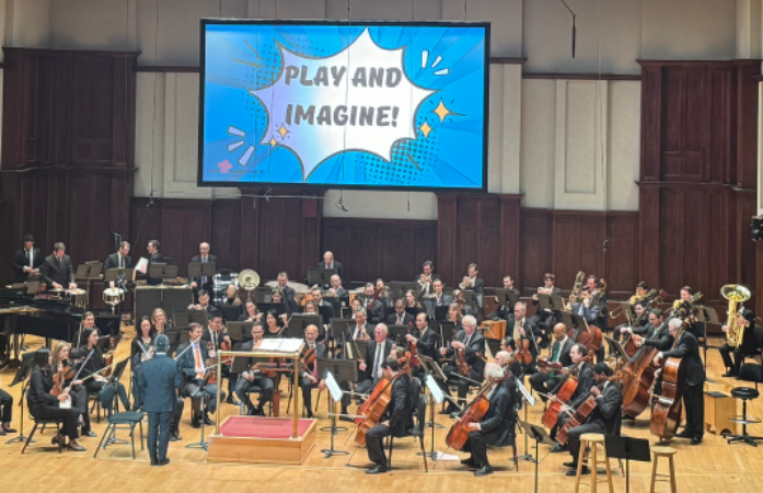  The Detroit Symphony Orchestra performing